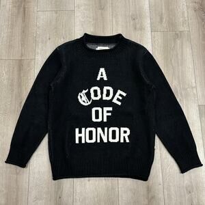 Honor The Gift Code of Honor Knit Pullover Sweater Small S B13